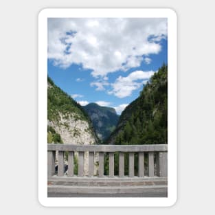 Friulian Dolomites with Foreground Barrier Sticker